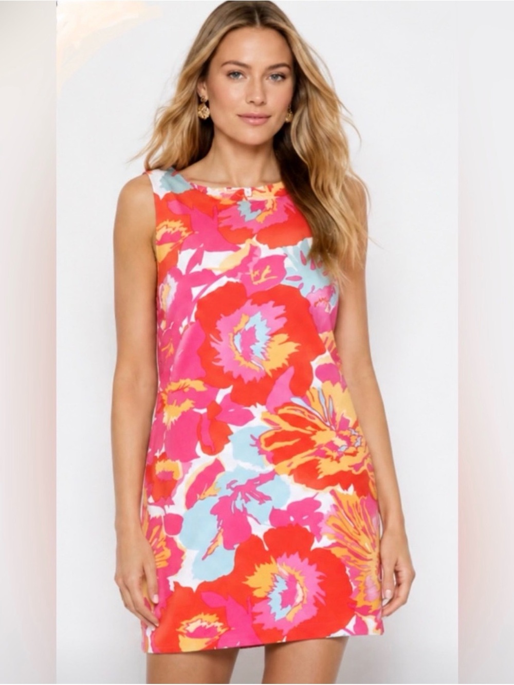 Jude Connelly Bridgette Wildflower JUDECLOTH Dress S  made in USA
